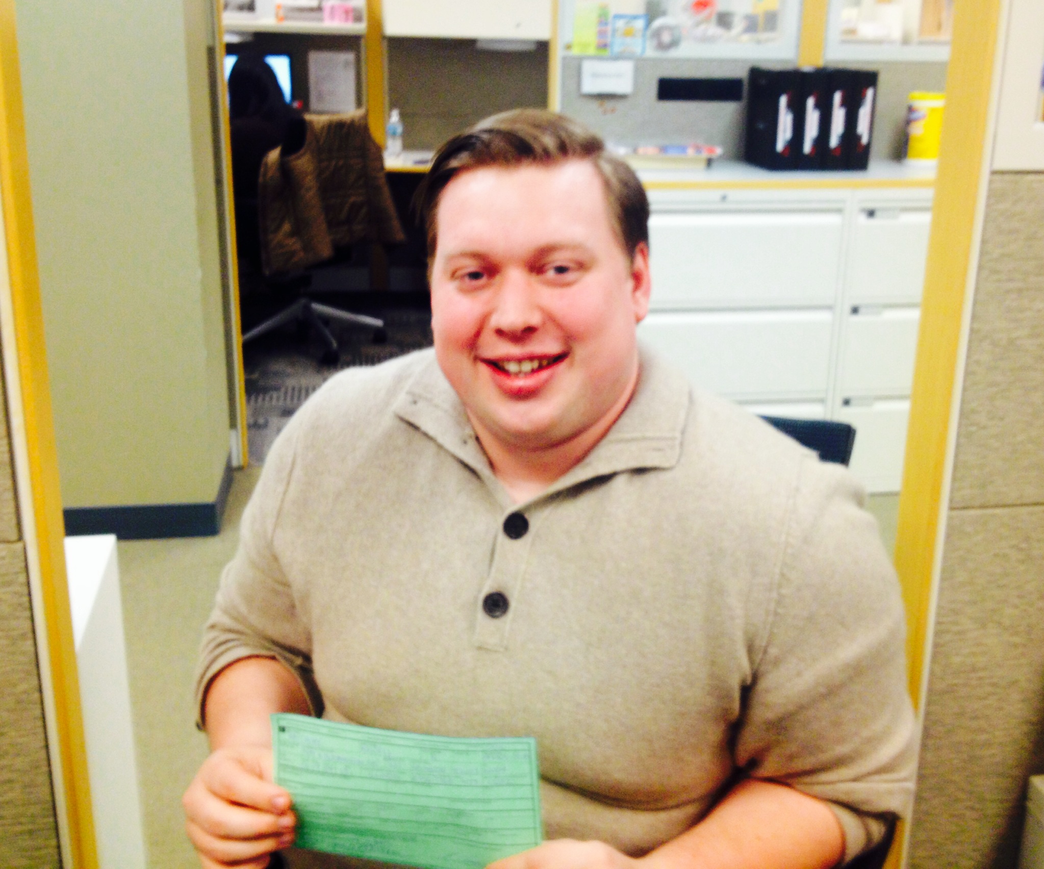 Russ is registered to vote. Photo copyrighted by Little Merry Sunshine.